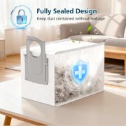 12 Pack QV 35S Dust Bags Replacement for Roborock QV 35S, Qrevo S5V, QV35A, Saros 10/10R, Z70, Qrevo, Q Revo/S, Qrevo Pro/Plus/MaxV, Master, Curv, Edge/S5X/S5A, S8 MaxV/Max Ultra Robot Vacuum Cleaner