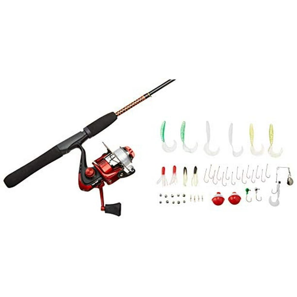 Ugly Stik 5’ Complete Spinning Kit Fishing Rod and Reel Spinning Combo