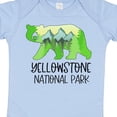 thumbnail image 4 of Inktastic Yellowstone National Park Mountains and Bear Shape Boys or Girls Baby Bodysuit, 4 of 5