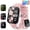 Pink, variant on 2026 2.01” HD Smart Watch for Android/iPhone Bluetooth Calls Answer IP68 Waterproof Fitness Tracker Music Playback Remote Photography-Pink