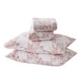 thumbnail image 5 of Velvet Plush Fleece Printed Sheet Set, CalKing, 4 Pieces, 5 of 5