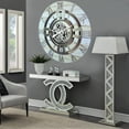 thumbnail image 6 of THE GEARS CLOCK Wall Clock with Real Moving Gears EN-LI_ 24 in Round Desert-Beige, 6 of 12
