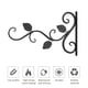thumbnail image 5 of Macetas De Pared, Soporte Para Maceta De Flores Para Colgar En La Pared, Soporte Multifuncional Para Plantas De Hierro Para Campanas De Viento, Jaulas Para Pájaros, Farolillos Moyic HA039807-02, 5 of 6