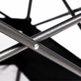 thumbnail image 3 of HOMEBYTE 1-piece Folding Outdoor Table with Carrying Bag,Lightweight Aluminum Roll-up Square Table for indoor, Outdoor Camping, Picnics, Beach,Backyard, BBQ, Party, Patio, 27.56X27.56X27.56in, Black, 3 of 13