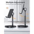 thumbnail image 3 of Soporte para teléfono móvil, soporte de teléfono ajustable en ángulo para escritorio para iPhone 15 Pro Max, soporte para teléfono perezoso ajustable multifuncional, 3 of 5