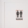 thumbnail image 4 of OULII 1Set Small Bathroom Signs in Retro Style for Home Wall Hangings 11.71X7.78X0.04In, 4 of 8