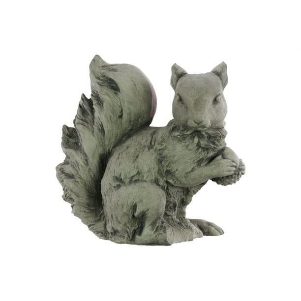 cement squirrel statue
