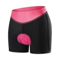 thumbnail image 4 of Pantalones Cortos de Ciclismo Sunnimix con Almohadilla de Gel Grueso 3D para Mujer Rosa M, 4 of 8