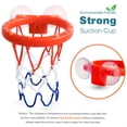 thumbnail image 2 of Aro de baloncesto para bañera Bath Toy MARPPY con 4 pelotas para niños, 2 of 9