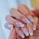thumbnail image 1 of 24 Uds prensa en uñas postizas llama ataúd cuadrado acrílico uñas postizas pegamento de fuego en uñas para mujeres niñas salón de manicura DIY Ormromra HMHZ197, 1 of 5