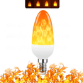 thumbnail image 3 of Bombillas LED con efecto de llama simulada, USB, E14, E27, B22, 9 W, CA 85-265 V, accesorios electrónicos para el hogar, lámparas, bombillas con efecto de llama, 3 of 5