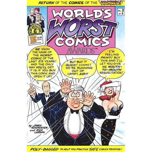 World's Worst Comics Awards #2 VF ; Kitchen Sink Comic Book