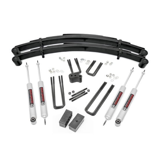 Rough Country 4" Lift Kit for 1978-1979 Ford F250 4WD | Lowboy - 415.20