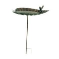 thumbnail image 2 of Baño para pájaros con comedero para pájaros, estaca desmontable de hierro, ideal para exteriores, patio y jardín., 2 of 8