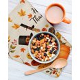 thumbnail image 3 of Turkey Thanksgiving Kitchen Dish Towels for Drying Dishes Set of 2, Fall Pumpkins Leaves Rustic Waffle Weave Microfiber Hand Tea Bathroom Towels Quick Dry & Absorbent Towel 12x12, 3 of 7