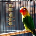 thumbnail image 3 of Juguete De Palo De Madera Con Bola De Hierba ANGGREK Para Mascotas Conejos Cono De Pino, 3 of 7