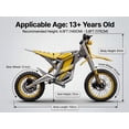 thumbnail image 6 of NEXVEY  4000W Electric Dirt Bike for Teens & Adults, 35MPH Off Road Electric Motorcycle with 48V 22.5Ah Battery, 35 Miles Range, 6 of 7