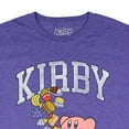thumbnail image 3 of Kirby T-Shirt Snack Time Distressed Character Print Design Adult Tee, 3 of 5