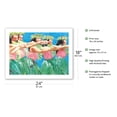 thumbnail image 2 of Lovely Hula Hands (Nā Lima Hula&nbsp;Nohea) - Hawaiian Dancers - From an Original Watercolor Painting by Janet Stewart - Bamboo Fine Art 290gsm Paper Print (Unframed) 18x24in, 2 of 4