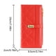 thumbnail image 5 of Fiudx Cartera Larga de Piel, Gran Capacidad, Cierre con Cremallera a Presión, Práctico Compartimento para Teléfono y Tarjetas, Bolso Multiusos para El Hombro y La Mano, Ideal para Uso Diario, 19 X 11, 5 of 5