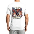 thumbnail image 6 of Leey-World Usa 250th Anniversary T Shirt American Flag Shirts for Men USA Air Force T-Shirt Patriotic 4th of July Tee Memorial Day Gift Tops(White,XL), 6 of 8