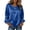 Blue plus size satin blouse a1, variant on Women Plus Size Fall Winter Long Sleeve Satin Tops Round Neck Casual Blouses Solid Loose Pullover Tshirt Dressy Trendy Basic Clothes for Office Travel, White L