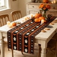 thumbnail image 6 of BiFandian Halloween Table Runner Ghost Bat Spider Pattern Table Runner Holiday Decorative Tablecloth Runner Halloween Fall Decorations Indoor Tabletop Decor, 6 of 9