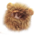 thumbnail image 4 of Peluca De Melena De León Para Mascotas, Ajustable, Lavable, Pelo De León, Gorros Para Mascotas, Disfraces De Cosplay Para Perros Y Gatos, Para Halloween, Navidad, Festival De, 4 of 8