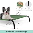 thumbnail image 2 of Cama Elevada para Perros SIEMOUR con Enfriamiento y Piso Antideslizante Verde M, 2 of 7