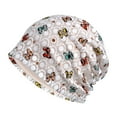 thumbnail image 2 of Ludlz Women Summer Colorful Butterfly Lace Mesh Baggy Hat Bonnet Beanie Maternity Cap, 2 of 7