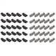 thumbnail image 3 of Bridas para Cables Reutilizables: Paquete de 50 Cintas Adhesivas Resistentes con Adhesivo de Nailon, Organizador de Cables Multiusos para el Hogar y la Oficina, 3 of 8