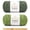 Avocado Green+Army Green, variant on 2 Pack T-Shirt Yarn Crochet Yarn for Beginner Crochet Bags/Basket/Coaster,Tshirt Yarn 400g/144yds High Elastic Thick Yarn Polyester Fabric（Black）