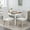 Beige + Linen, variant on Leiln.z Vintage Velvet High-Back Dining Chairs 2-Piece Set Vintage Parson Chairs for Living Room, Dining Room