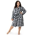 thumbnail image 3 of Fruit of the Loom Women's Beyond Soft Fleece Robe, Sizes XS/S-4X, 3 of 10