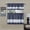 Navy, variant on Achim 58 x 36 in. Live, Love, Laugh Window Curtain Tier Pair & Valance Set, Navy