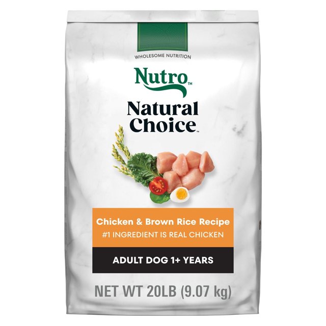Nutro Natural Choice Adult Dry Dog Food Chicken & Brown Rice Recipe 9.07kg