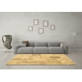 thumbnail image 3 of Ahgly Company Indoor Round Patchwork Brown Transitional Area Rugs, 4' Round, 3 of 4