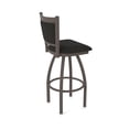 thumbnail image 2 of 870 Hadleigh 30" Swivel Bar Stool with Bronze Finish and Canter Espresso Seat and Back, 2 of 5