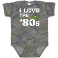 thumbnail image 3 of Inktastic I Love the '80s-musical Notes Boys or Girls Baby Bodysuit, 3 of 5