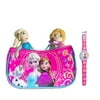Frozen Anna and Elsa Handbag, Plush, and Watch Gift Set