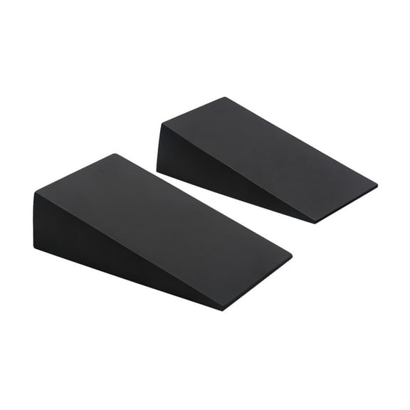Dualoai 2Pcs Wedge Block EVA Foam Foot Incline Board Professional Lightweight Brick