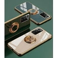 thumbnail image 2 of for Galaxy Note 20 Ultra Ring Holder Case Sparkle Plating Case for Women 360 Rotation Kickstand Support Car Mount Shockproof Bumper TPU Cover Case for Samsung Galaxy Note 20 Ultra 5G-Black, 2 of 14