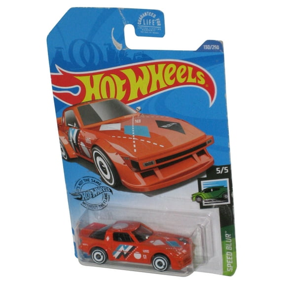Hot Wheels Red Mazda RX-7 (2017) Speed Blur 5/5 Toy Car 130/250