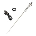 thumbnail image 1 of 53in Car Stereo Auto Roof Radio FM AM Aerial Extender Premium Fácil de instalar Accesorios Plata Impermeable 134cm 53, 1 of 8
