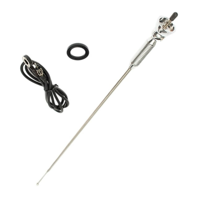 53in Car Stereo Auto Roof Radio FM AM Aerial Extender Premium Fácil de instalar Accesorios Plata Impermeable 134cm 53