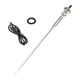 thumbnail image 1 of Antena de radio Yotijar para coche Auto Techo 53in FM AM Plata Impermeable, 1 of 9
