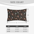 thumbnail image 4 of Pofeuu Cute Deer Print Polyester Microfiber Plush Pillowcases, Super Soft and Cozy Pillow Case Covers with Envelop Closure（Pillow core not included）-16"x24", 4 of 6