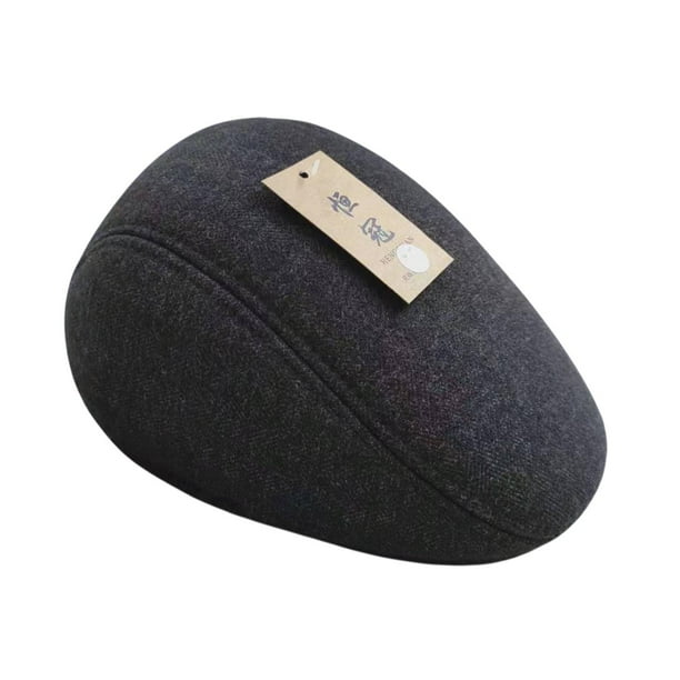 Capa de periódicos para hombres sombrero de pintor de ropa de cabeza de moda para viajes de ropa diaria al aire libre Gris oscuro