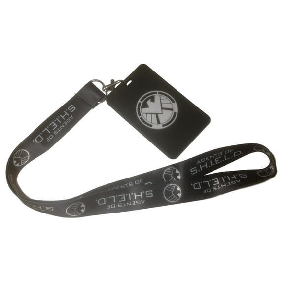 Agents of Shield TV Series Logo Themed Lanyard With ID Holder Keychain