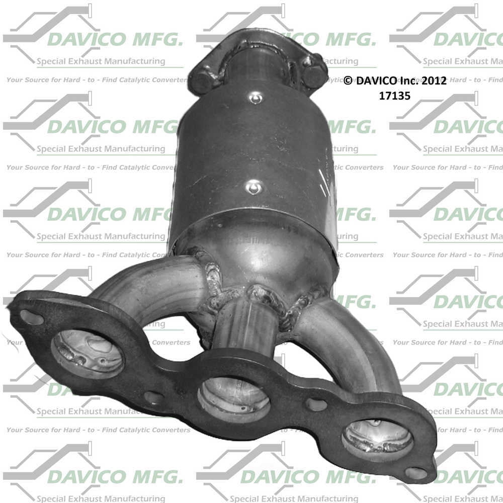 Davico Mfg 17135 Direct-Fit Catalytic Converter - Manifold